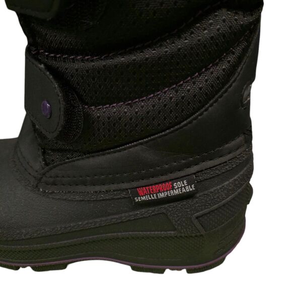 Kids Snow Boots made in Canadian Waterproof Winter Warm Lined Ski size 2 - Picture 8 of 16